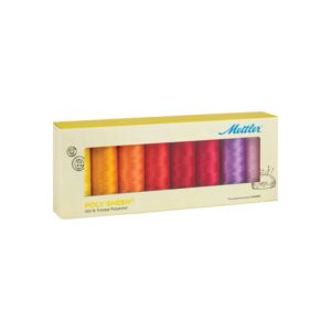 Amann/Mettler broderitrådsæt – 8 ruller á 200 meter