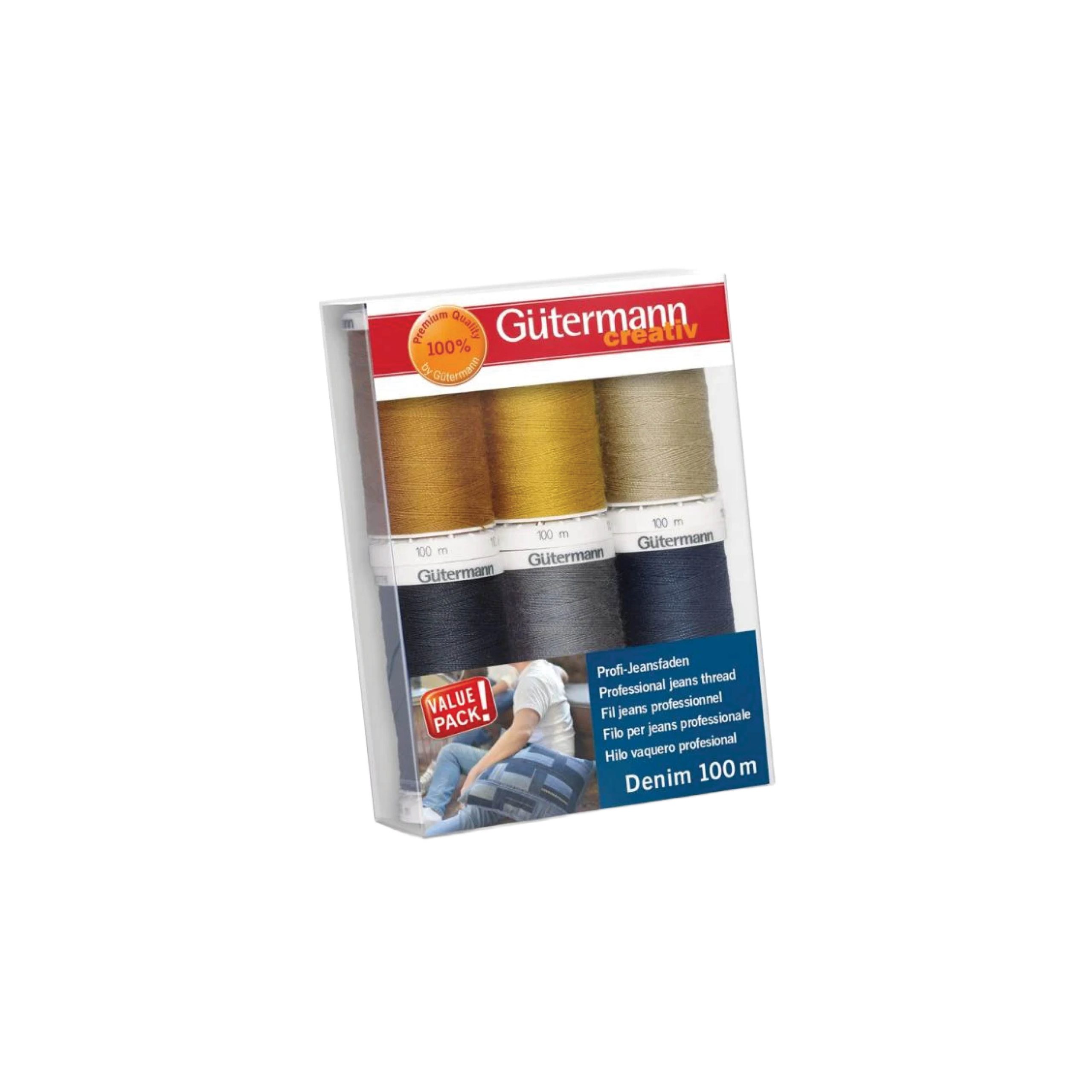 gutermann-sytradsaet-denim-6-ruller-a-100-m
