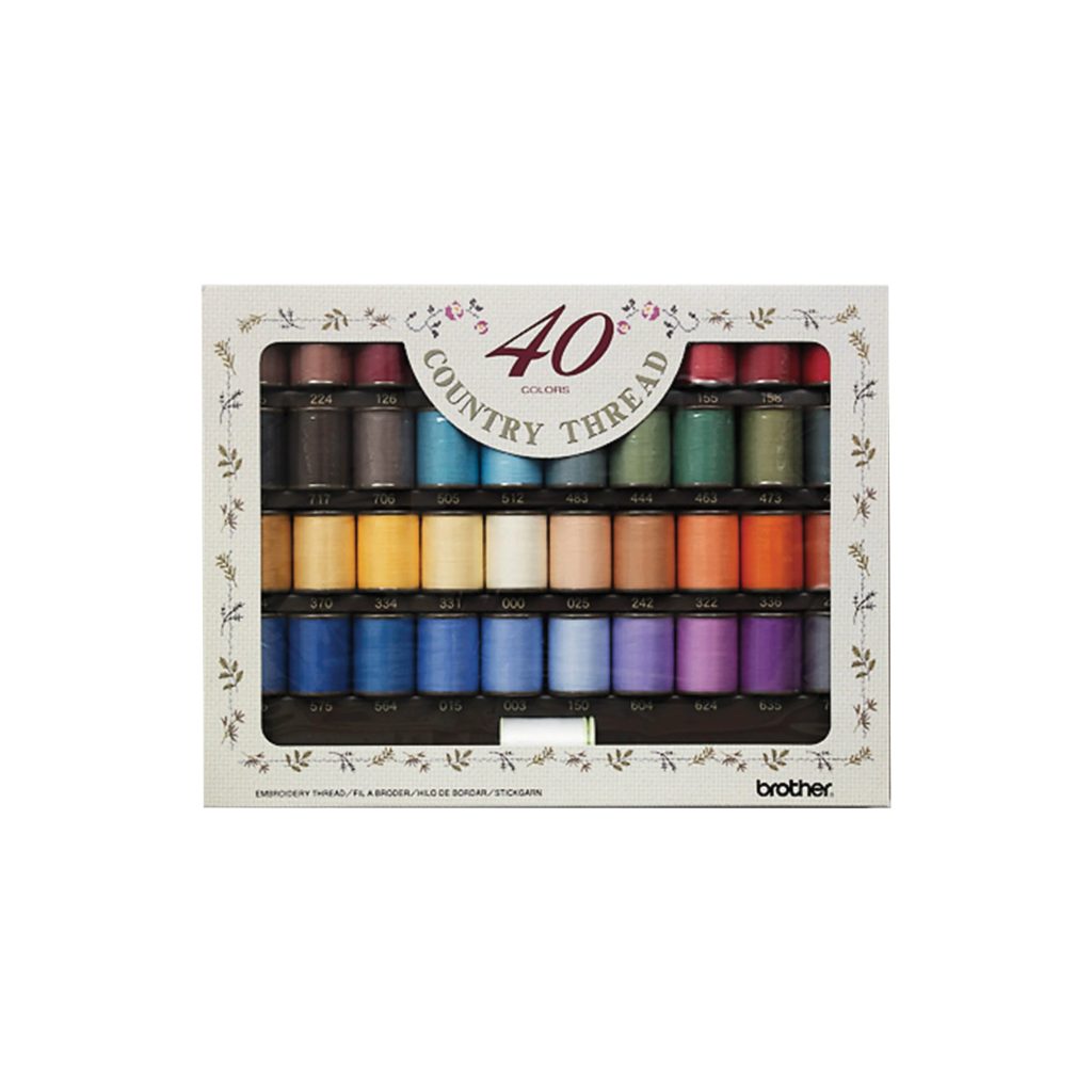 Mat-finish broderitråd á 40 rl. - Brother SKiTCH PP1