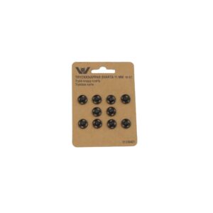 Tryklåse 11 mm sort