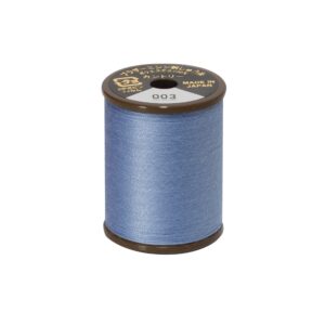 Brother mat-finish broderitråd - 003 Blå guldregn
