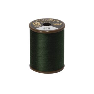 Brother mat-finish broderitråd - 476 Mørk olivengrøn