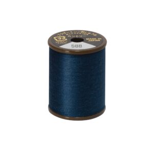 Brother mat-finish broderitråd - 588 Kongeblå