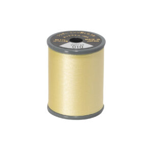 Brother satin-finish broderitråd - 010 Smørgul