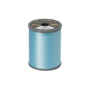 Brother satin-finish broderitråd - 017 Babyblå