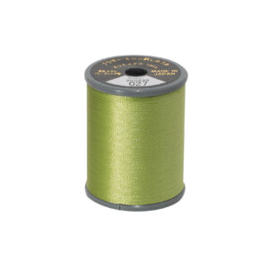 Brother satin-finish broderitråd - 027 Frisk Grøn