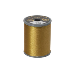 Brother satin-finish broderitråd - 328 Messingfarvet