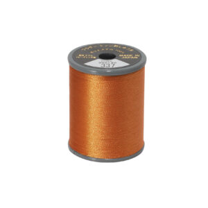 Brother satin-finish broderitråd - 337 Kobberfarvet