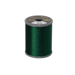 Brother satin-finish broderitråd - 808 Mørkegrøn