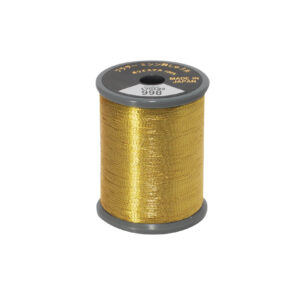 Brother metallic broderitråd - 998 Metallic Mørk Guld