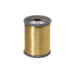 Brother metallic broderitråd - 999 Guld