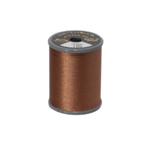 Brother satin-finish broderitråd - 185 Lys Kokus