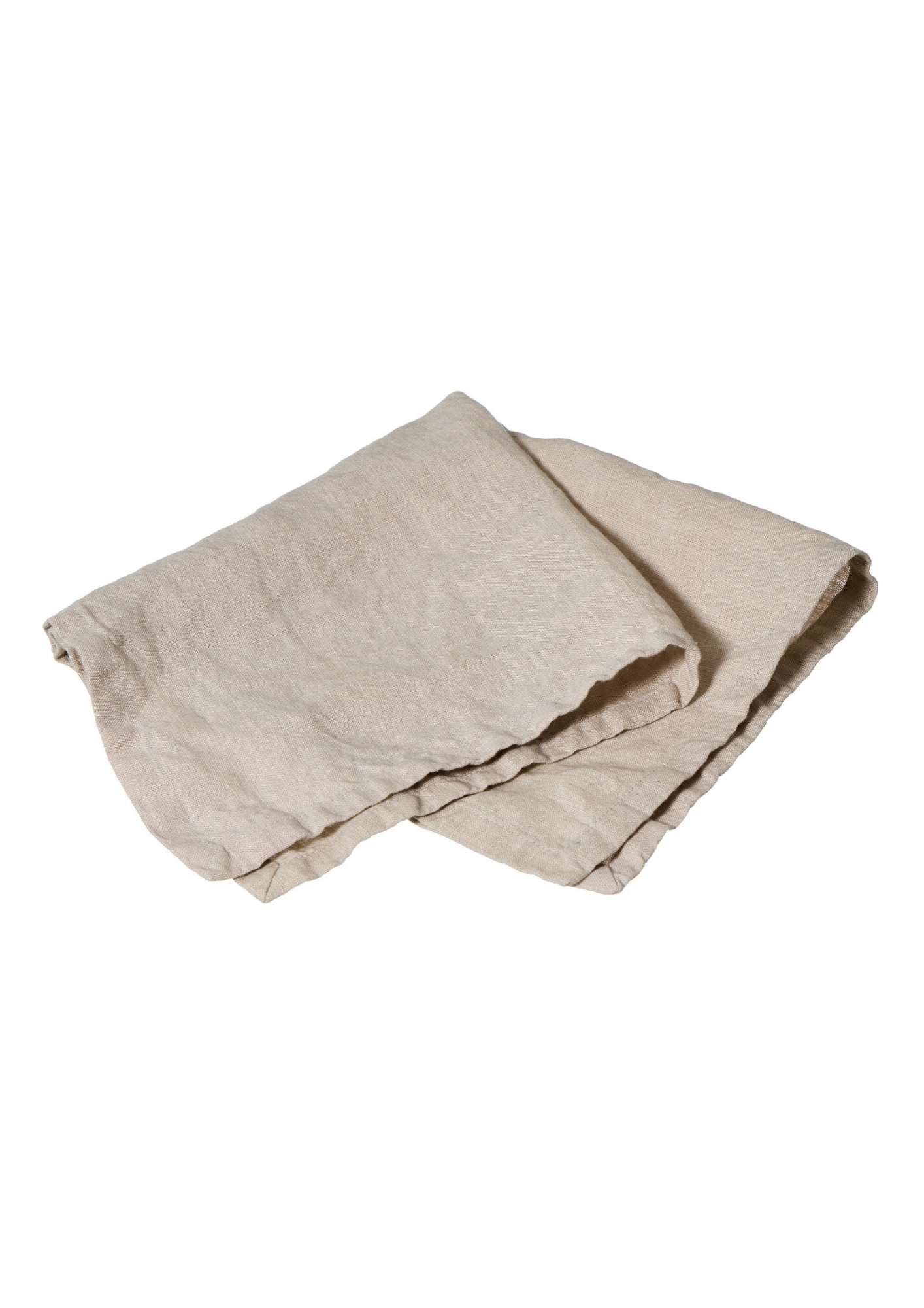LINEN - Serviet i 100% hør – Natur - 40x40 cm