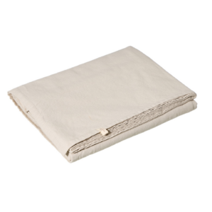 PURE - Dug i 100% bomuld – Natur - 140x270 cm