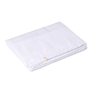 PURE - Dug i 100% bomuld – Hvid - 140x300 cm