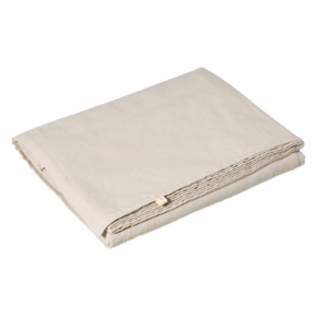 PURE - Dug i 100% bomuld – Natur - 140x300 cm